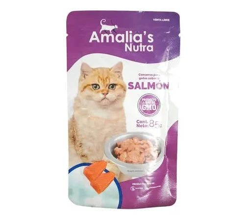 Alimento Humedo AMALIA'S NUTRA Salmon 85 gr