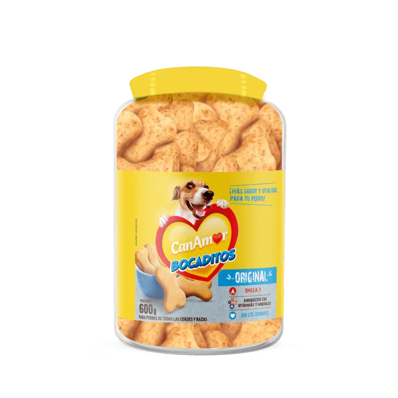 BOCADITOS Con Amor Galleta Para Perros X 600 grs