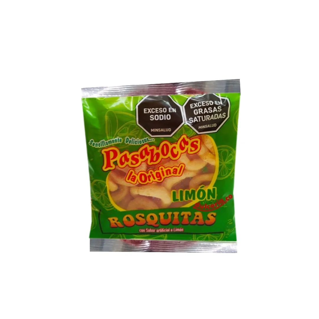 Rosquitas De Limón PASABOCAS X 12 g