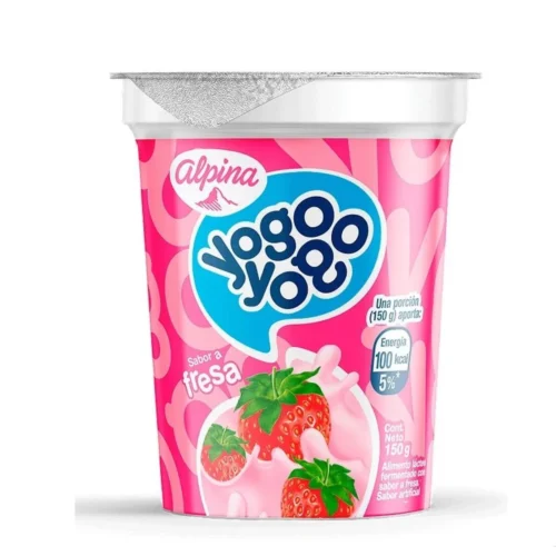 Yogo Yogo ALPINA Vaso Sabor Fresa 150g