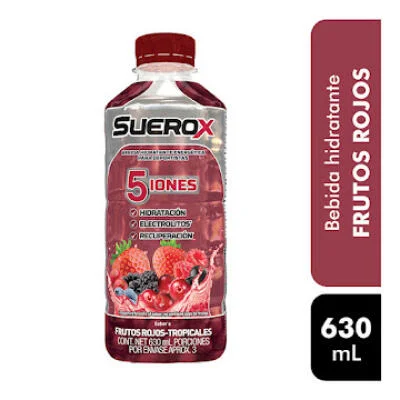 Suero Formula 5IONES Frutos Rojos-Tropicales X 630 ml