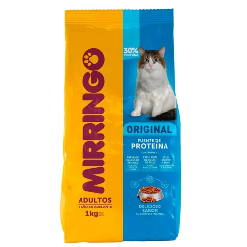 Cuido Croqueta MIRRINGO Original Gaticos Adulto 1 kg