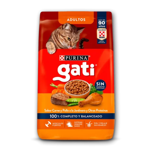 Purina GATSY carne y pollo a la jardinera 500gr